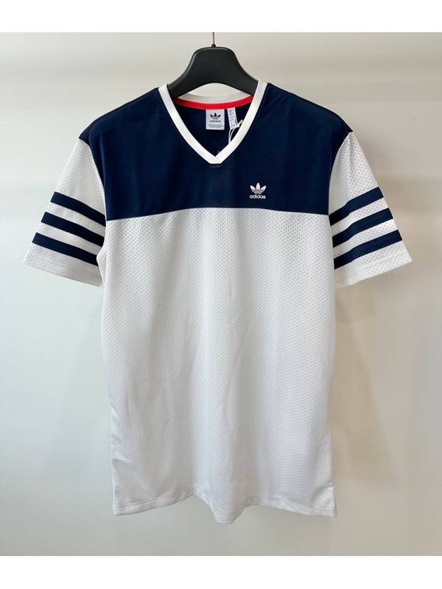 아디다스 메쉬 원피스 IS2348 네이비 화이트 WOMENS