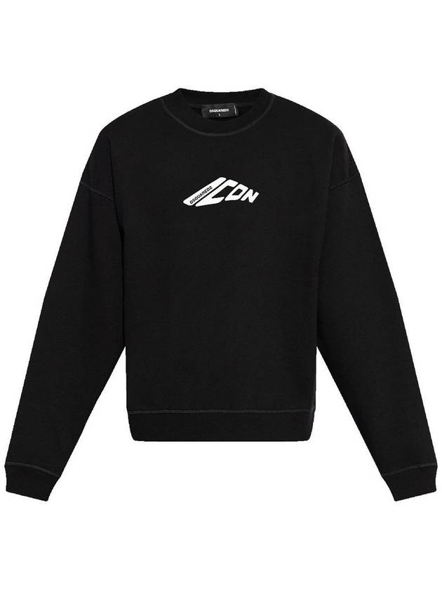 Dsquared2 Cotton Sweatshirt With Front Print