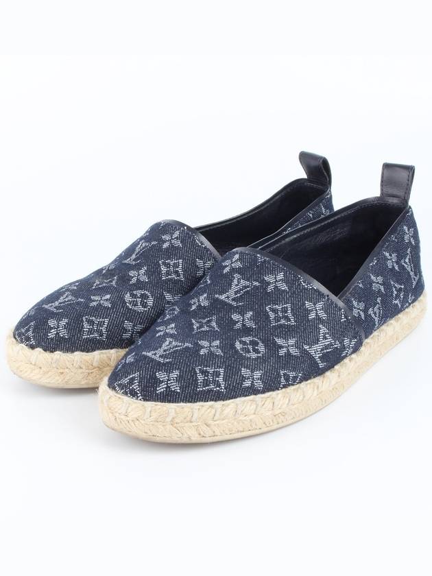 루이비통 모노그램 데님 에스파듀 블루 36 230