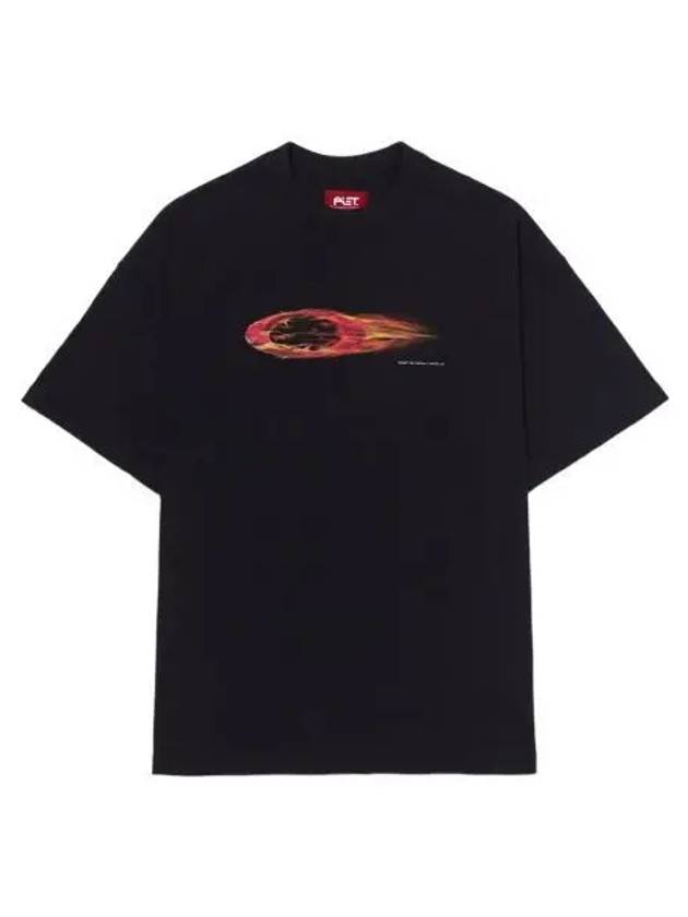 오클리 x 피에트 소프트웨어 플레임 티셔츠 블랙 Oakley x Piet Software Flame T Shirt Black