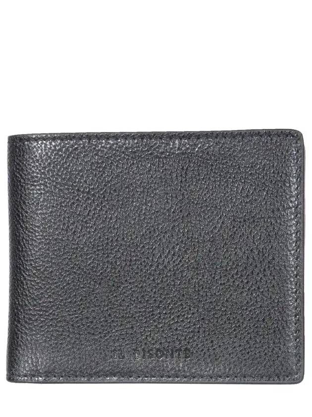 바이슨 클래식 로고 바이폴드 지갑 SBW060_POX001BK301