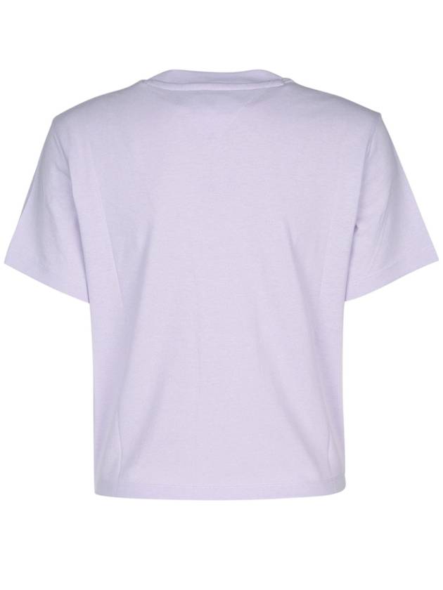 Tommy Jeans 로고 자수 크루넥 티셔츠 Tommy Jeans Logo Embroidered Crewneck T Shirt