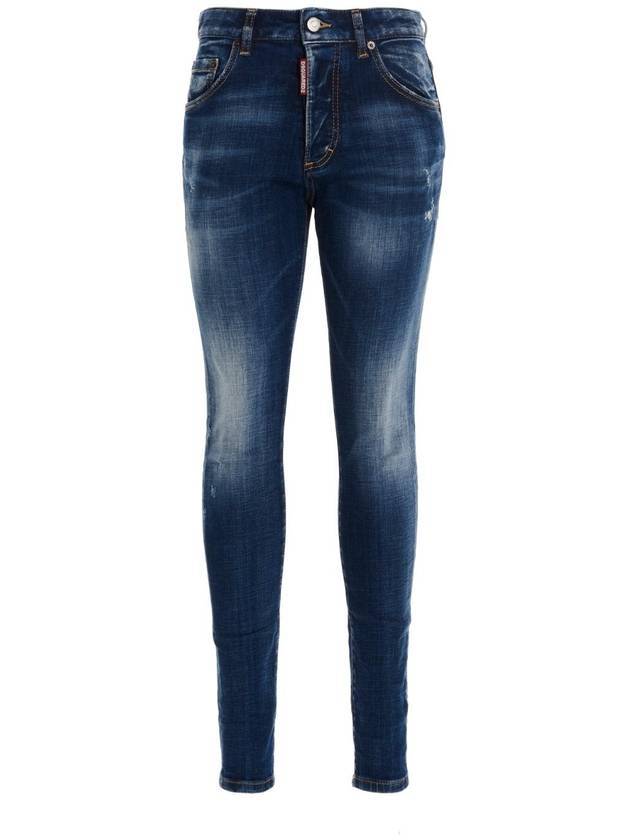 디스퀘어드2 여성 단 스키니 핏 스트레이트 진