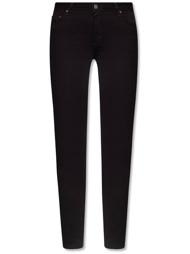 아크네 스튜디오 스트레이트 진 블랙