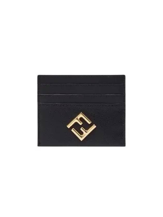 펜디 FF 다이아몬드 카드 케이스 블랙 Fendi FF Diamonds Card Case Black