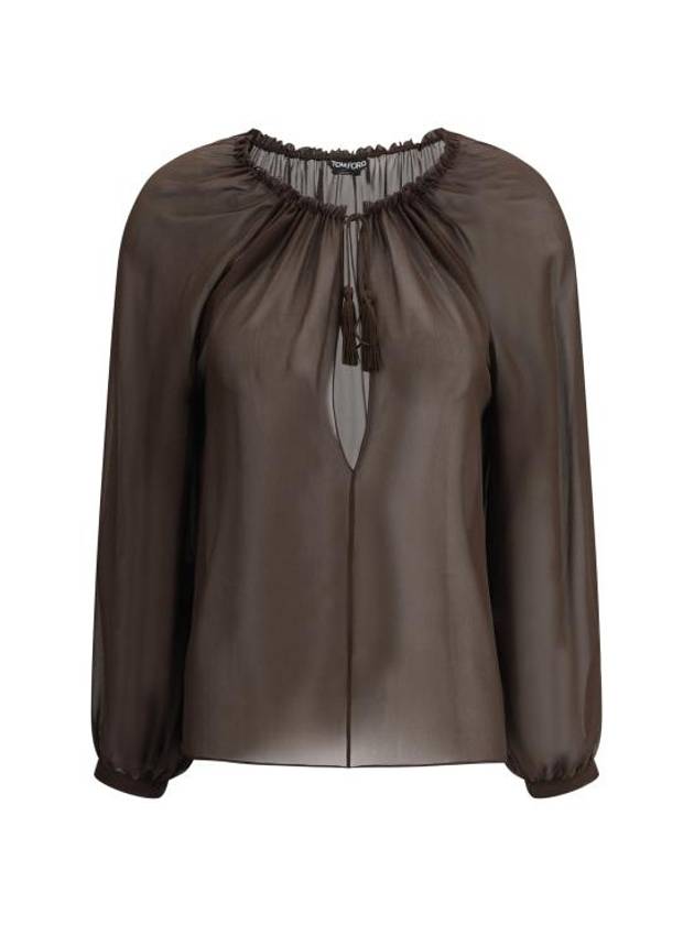 25SS 톰포드 셔츠 TS2091FAX852 KB922 BROWN