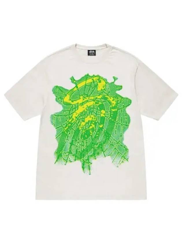 스투시 웹 피그먼트 다이드 티셔츠 내츄럴 Stussy Web Pigment Dyed T Shirt Natural