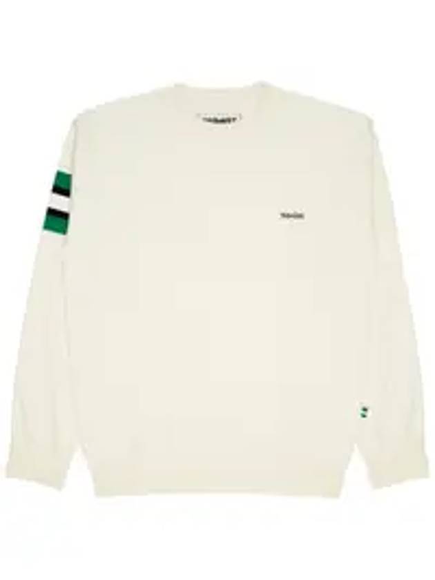 트리메르 시그니처 라인 캐시미어 긴팔 티셔츠 아이보리