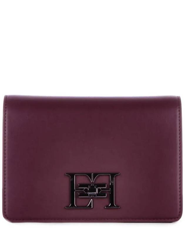 Elisabetta Franchi 로고 플라크 턴록 숄더백 BS11A46E2_CG3