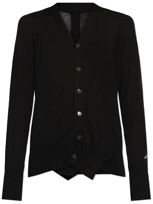 요지 야마모토 로고 자수 카디건 FTK500140_4