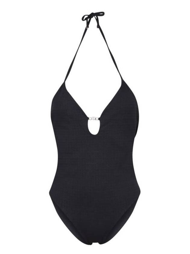 지방시 여성  4G 펄스 원피스 수영복 블랙