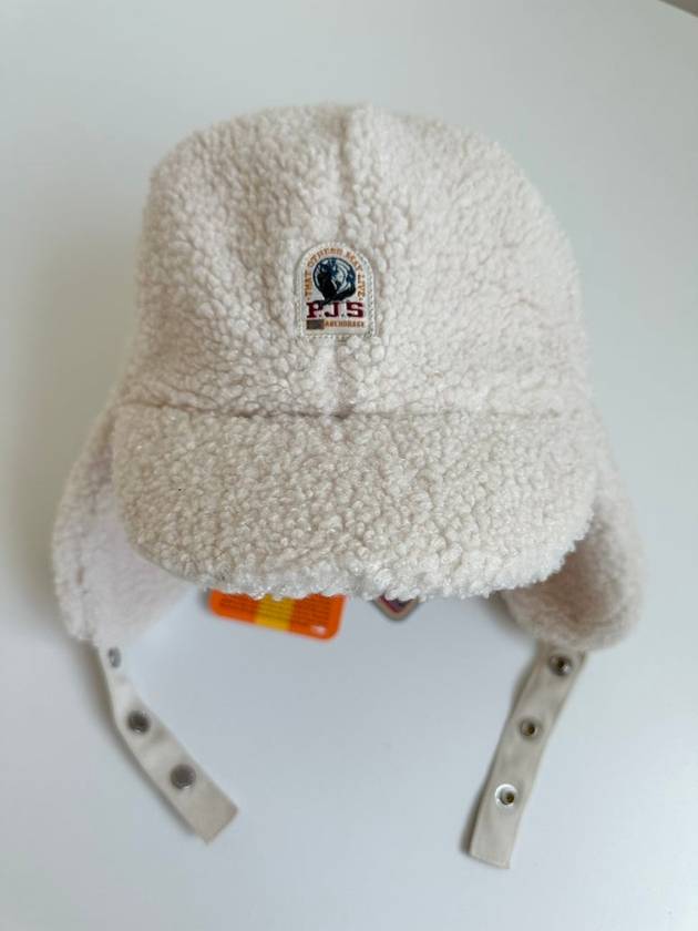 24FW 파라점퍼스 양털 모자 24WPAHAHAH41 문빔 화이트 S M