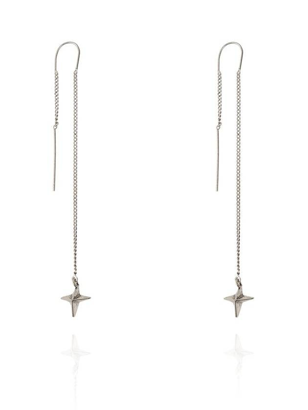 올세인츠 스타 드롭 체인 이어링