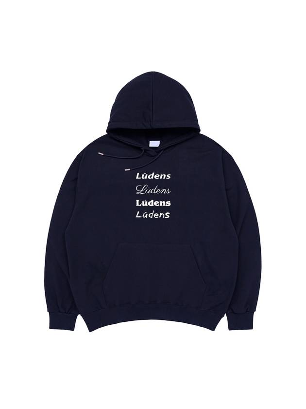 Logo Play Hoodie_Navy