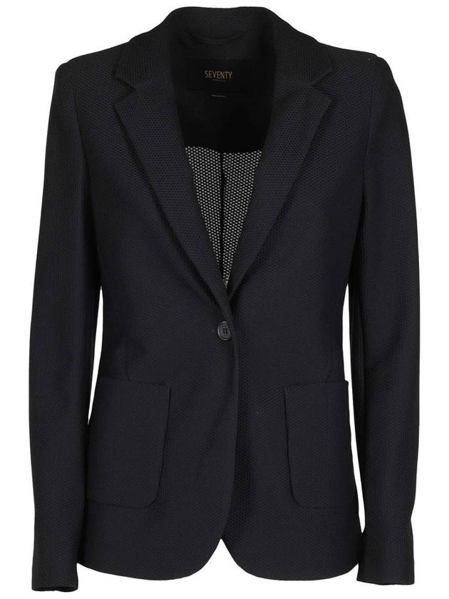 세븐티 싱글 브레스티드 테일러드 블레이저