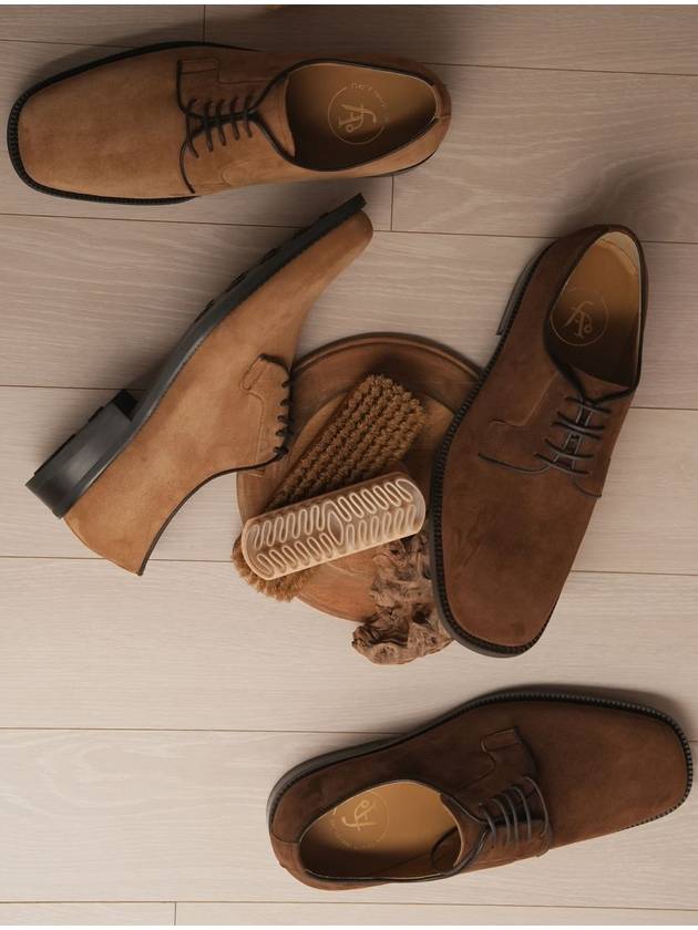 플랩에프 하디 스퀘어토 스웨이드 더비 남성수제화 4종