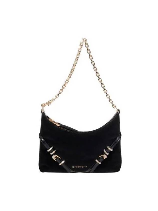 지방시 보유 Voyou 파티 숄더 백 블랙