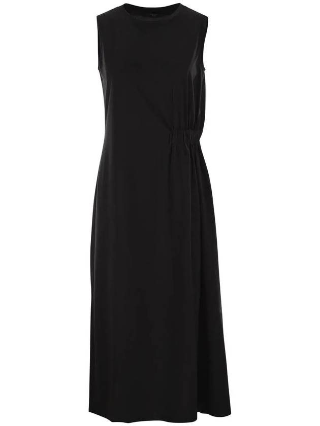 맥스 마라 위켄드 테네브르 플리츠 크루넥 슬리브리스 드레스 2515621032600_005