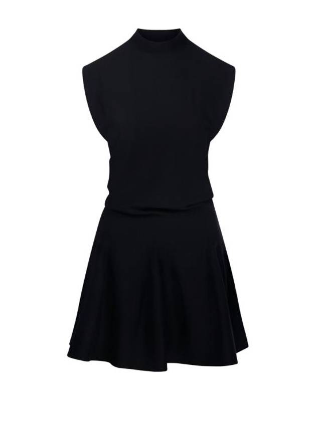 24FW 알라이아 미디 원피스 AA9R25046M904 995 NOIR ALAIA