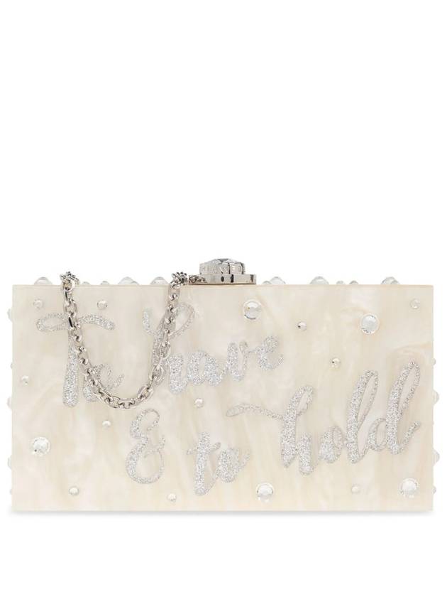 Sophia Webster - White Clutch Bags