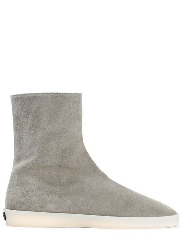 Fear of God 로고 패치 지퍼 부츠