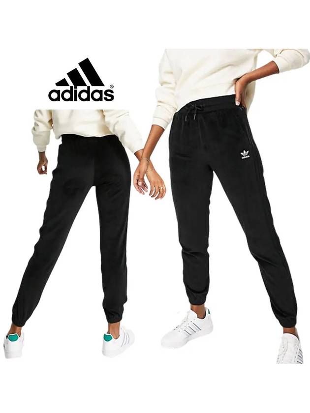 아디다스 조거팬츠 벨루어 여성 바지 블랙 아디다스추리닝바지 트레이닝복 헬스복 운동복