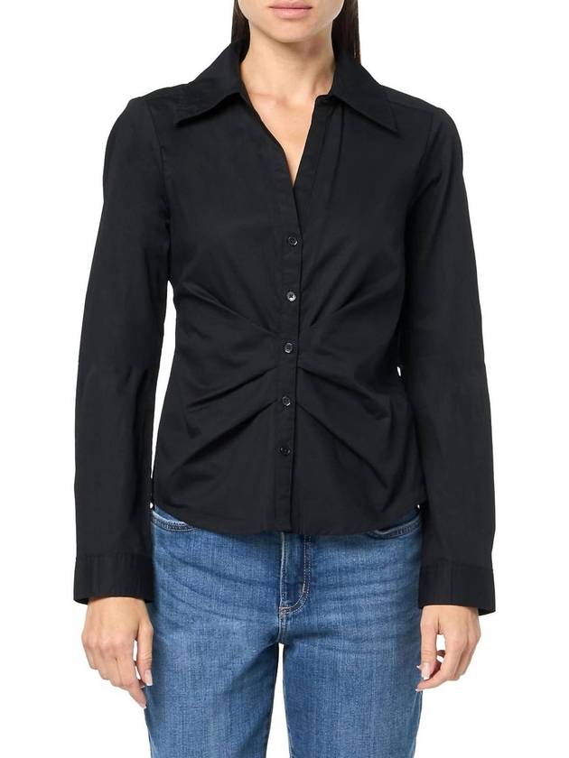 알레라 셔츠 블랙 Alera Shirt In Black