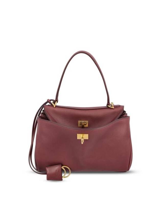 25SS 발렌시아가 토트백 7897792AA4V6034 P25 DARK BURGUNDY