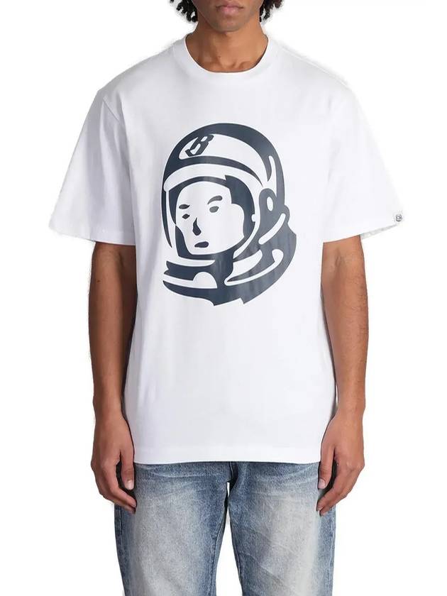 Billionaire Boys Club 그래픽 프린트 크루넥 티셔츠 B24459_WHITE