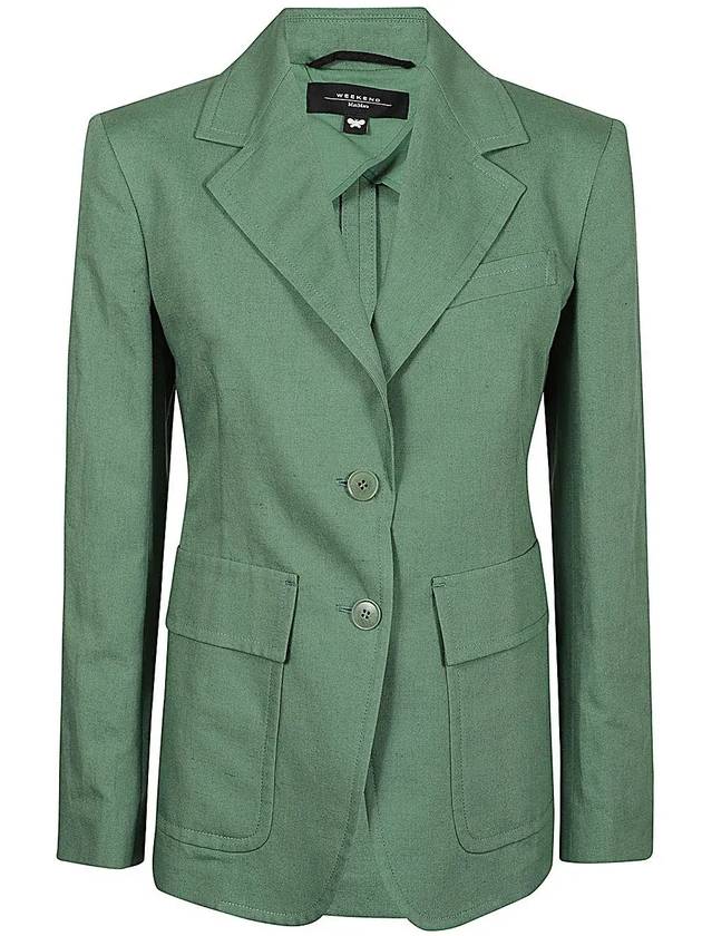 Weekend Max Mara 싱글 브레스티드 긴팔 블레이저 DATTERO_006