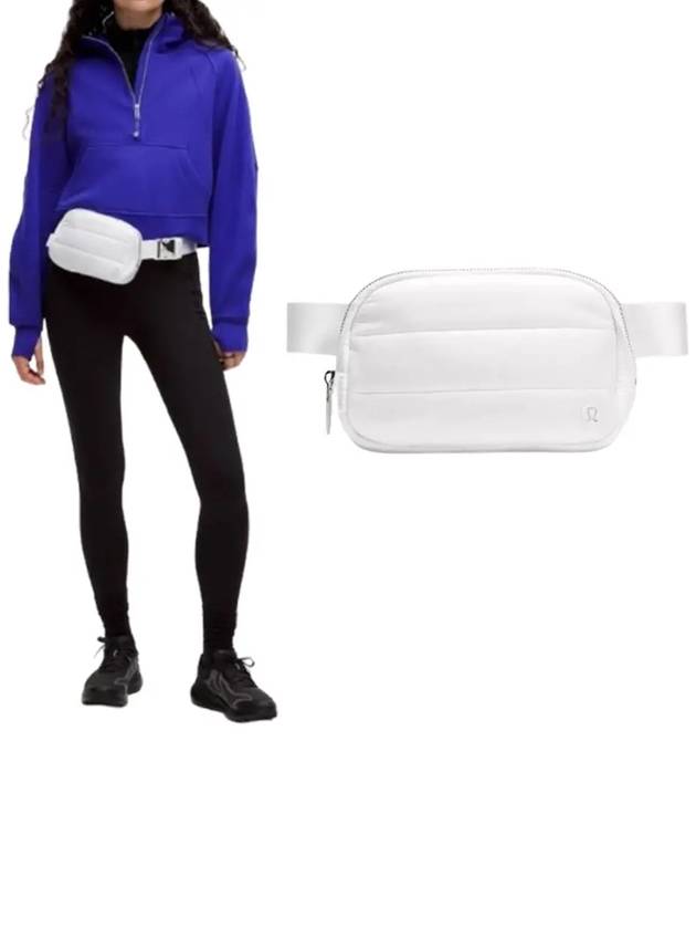 룰루레몬 가방 원더 샤인 1L 벨트백 화이트