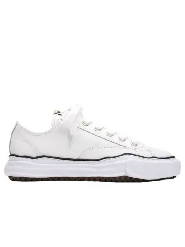 메종 미하라 야스히로 피터슨 OG 솔 레더 로우 스니커즈 화이트 Maison Mihara Yasuhiro Peterson OG Sole Leather Low Sneakers White