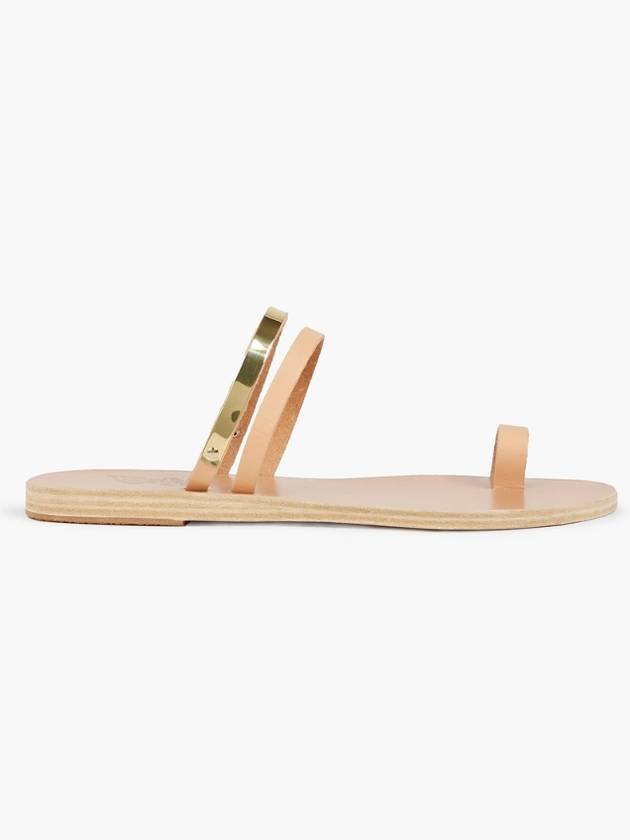 NB07 앤시언트 그릭 샌들 여성 샌들 Skaldia metallic trimmed leather sandals 1647597288094128