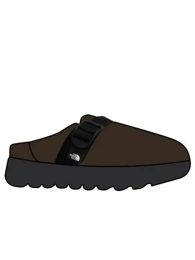 노스페이스 버클 뮬 다크 브라운 The North Face Buckle Mule Dark Brown