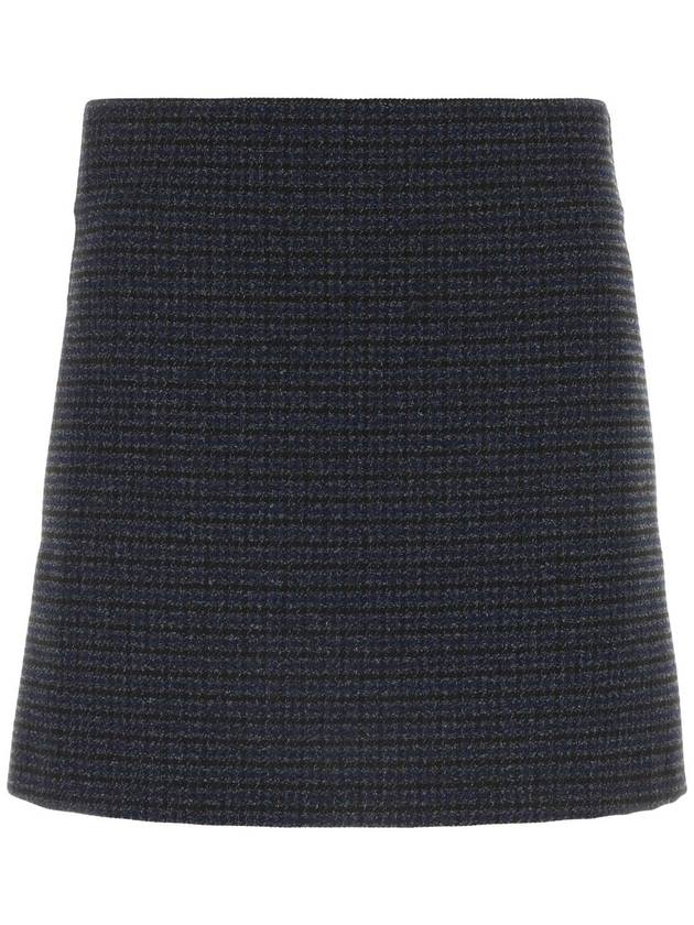 24FW PHILOSOPHY DI LORENZO SERAFINI Embroidered polyester 미니 스커트 A01075726 1343