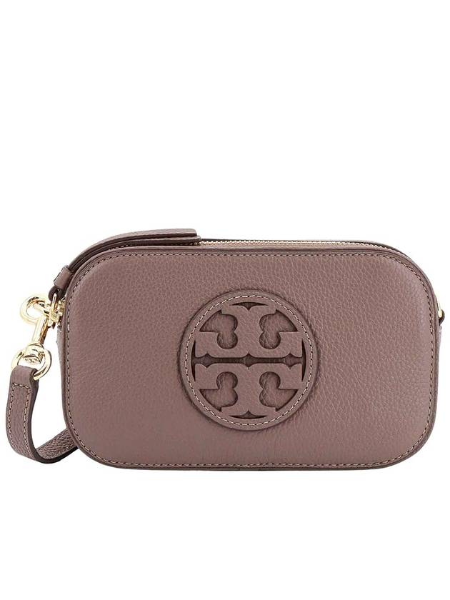 Tory Burch Leather shoulder bag with frontal logo