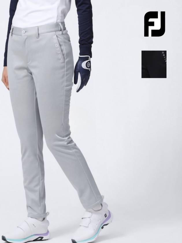 풋조이 23W 겨울골프바지 여성 방풍 기모 패딩바지