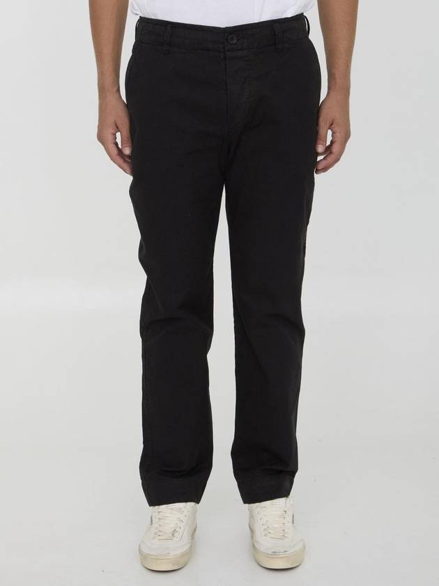 JAMES PERSE Rigid canvas pants MRCC1390BLK