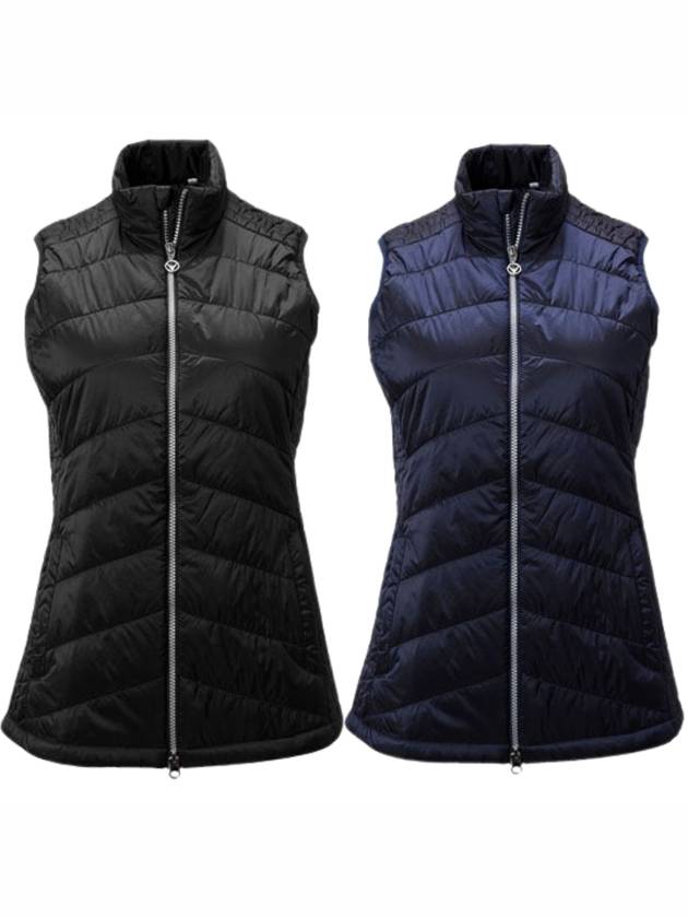 캘러웨이 조끼 여성 퀼팅 스티치 베스트 23fw