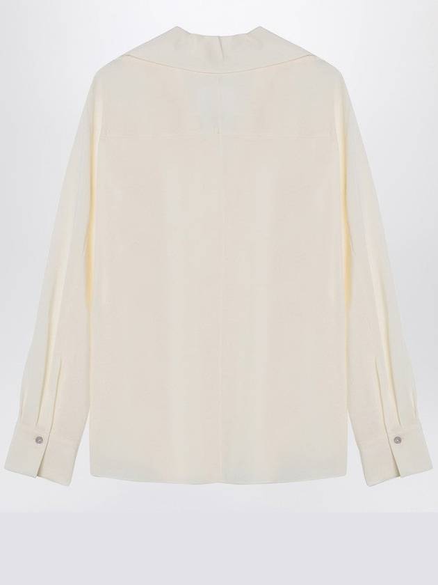 Ivory Silk Shirt