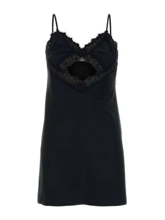 25SS 블루마린 미디 원피스 2A538A N0990 Black