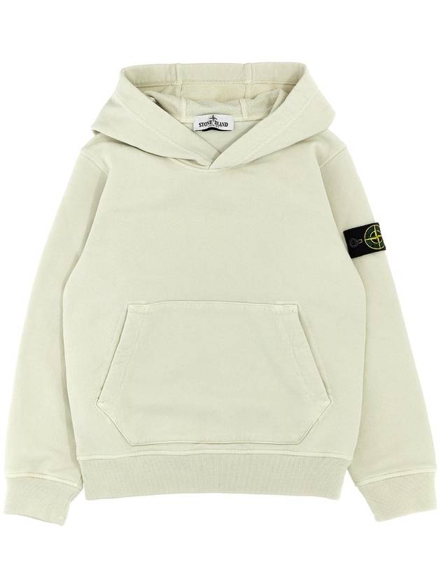 STONE ISLAND JUNIOR 로고 패치 후디 811661620V0097