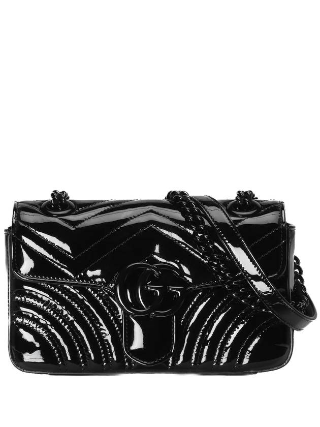 구찌 GG 마몽 페이턴트 미니 숄더백