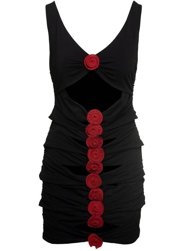 MAGDA BUTRYM 234723BLACK PF23 드레스 33 블랙