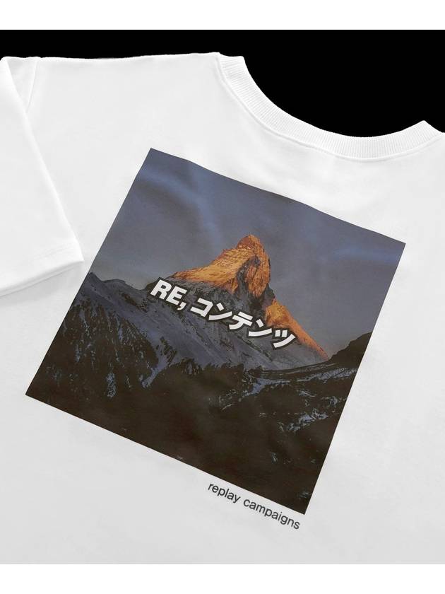 new replay campaign 1 2 tee pink