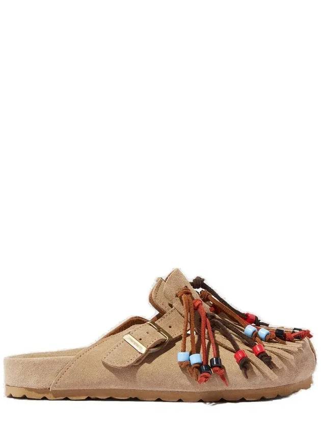 Scarosso Gea 태슬 디테일 슬리퍼 GEAMULE_BEISUED