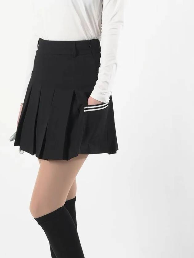 여성 골프 치마바지 더블 포켓 플리츠스커트 골프웨어