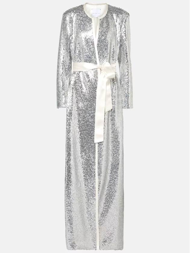 NB04 MARKARIAN 여성 원피스 Allegra sequined wrap coat P00968343