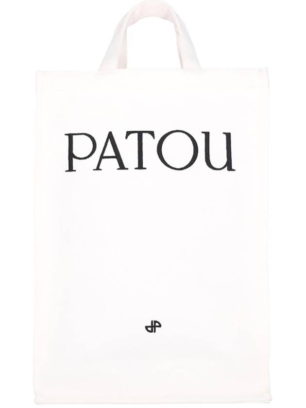 Patou Logo Vertical Tote Bag