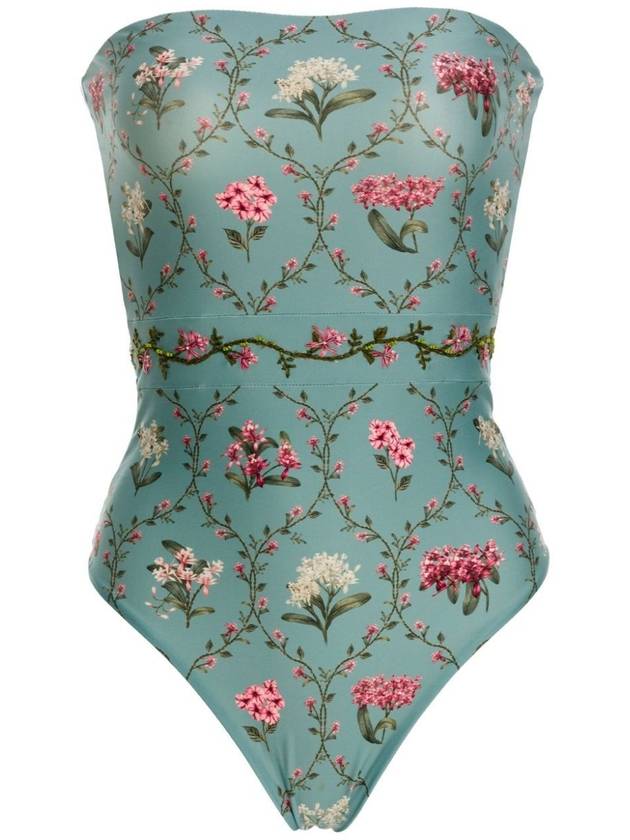 Agua By Agua Bendita `Ilusion Orquidea` One-Piece Swimsuit